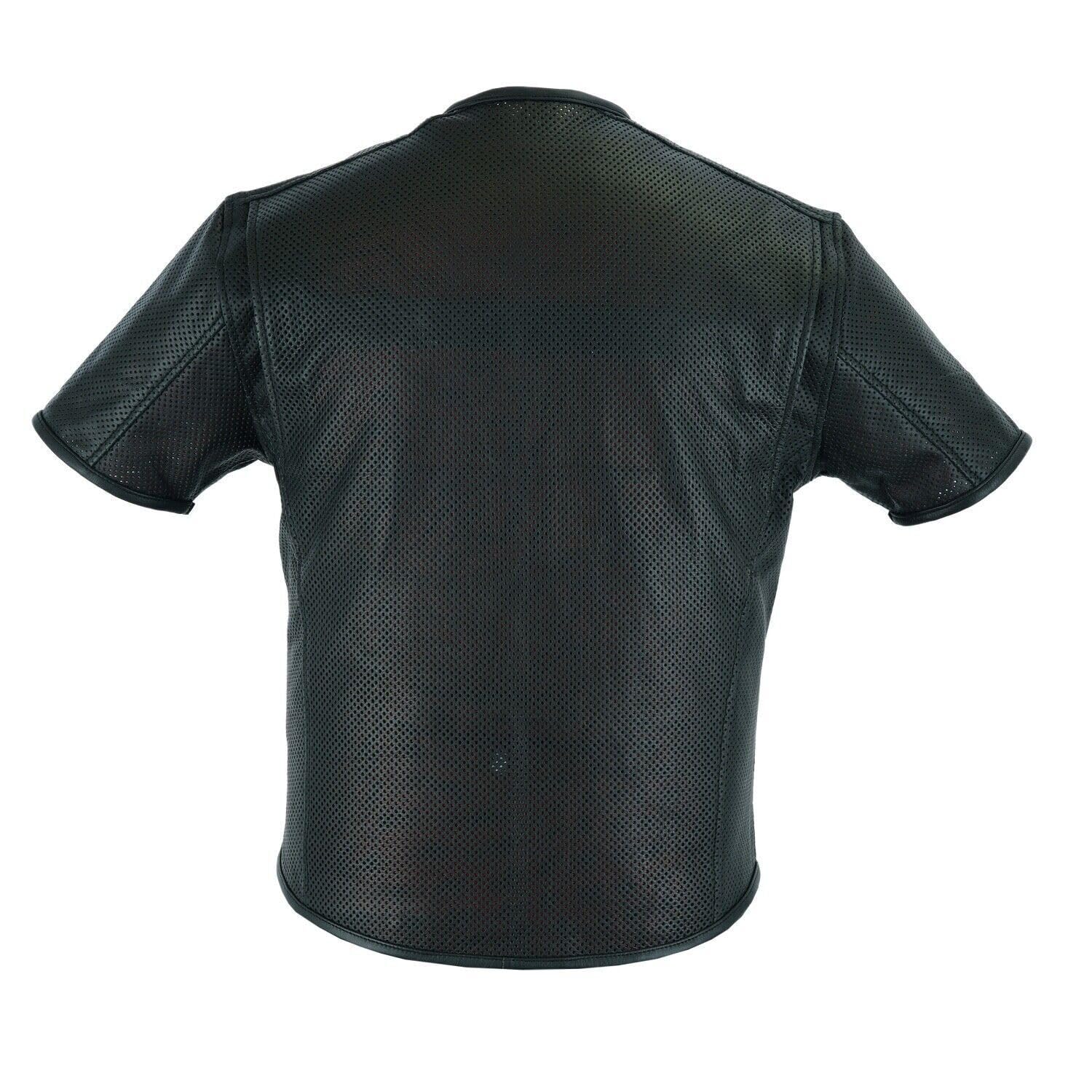 Herren Motorrad Leder Weste Motorrad Club Kutte Biker Motorrad Roker Weste Motorrad Leder Hemd Motorrad Chopper Weste Motorrad Custom Weste