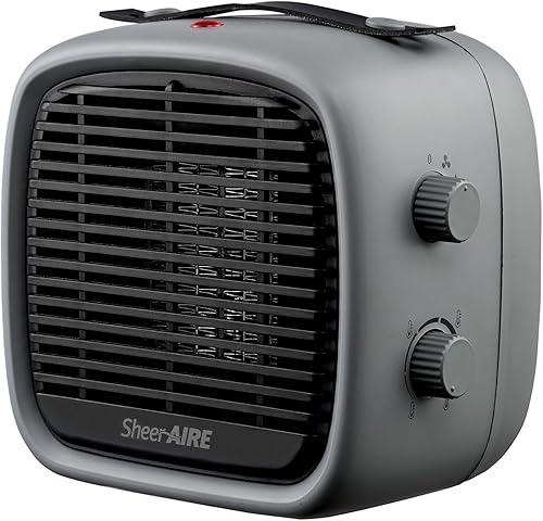 Calentador de cerámica básico de 700 W1200 W, calentadores de espacio para uso en interiores, protección contra sobrecalentamientoinclinación,