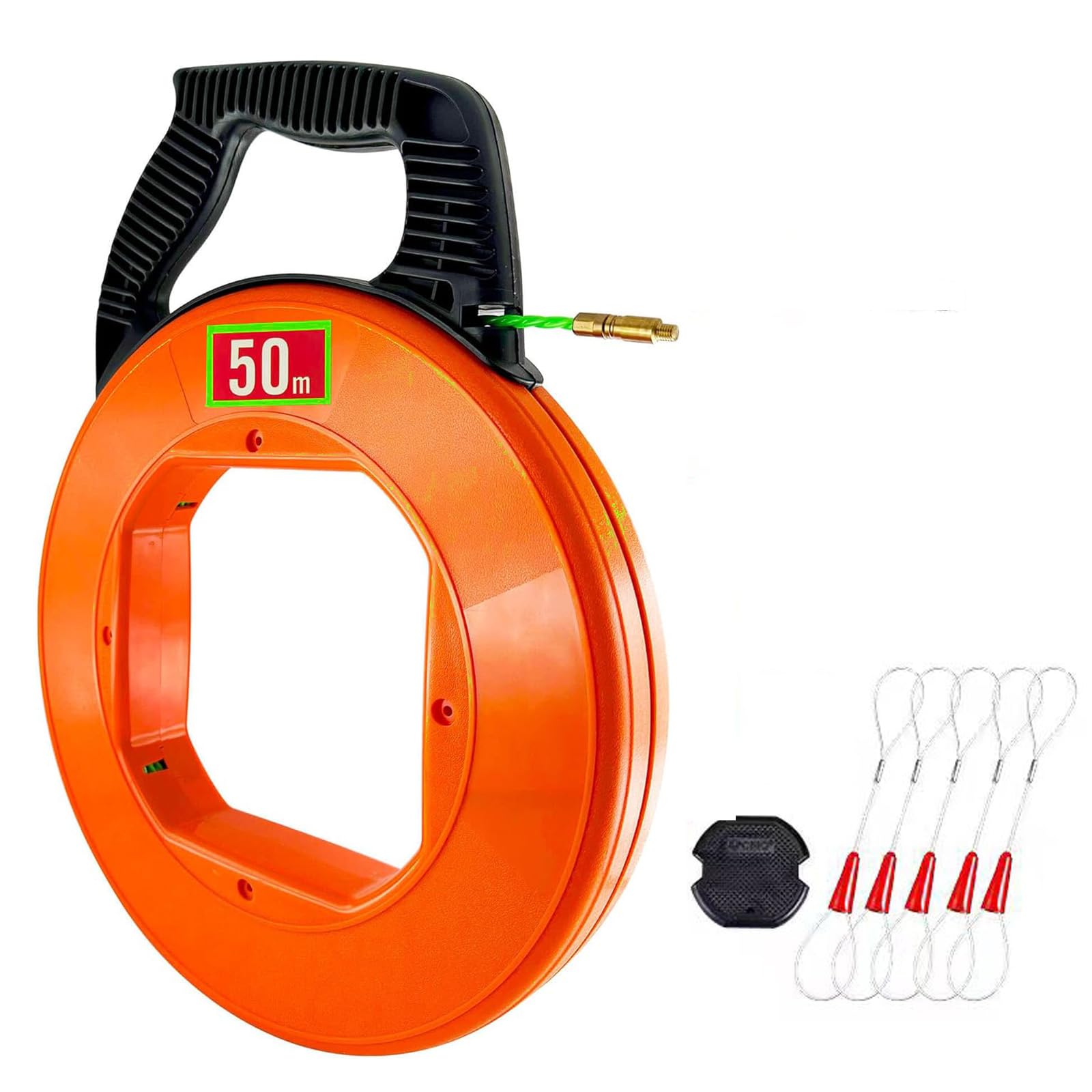 veco chajor 210mm Badlüfter mit LED Licht, Montageöffnung 21