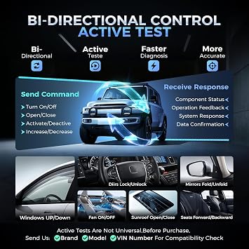MUCAR 892BT OBD2 Scanner Tool with AI Diagnosis, Full System with 35+ RESET No Topology, Automotive Diagnostic Scanner