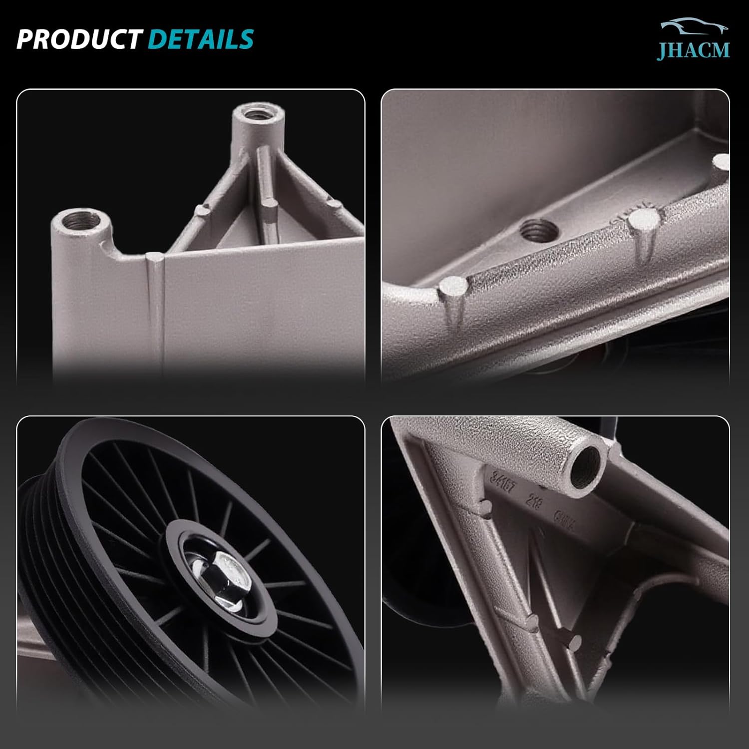 A/C Compressor Bypass Pulley OE:34157 Fits for Chevrolet Camaro 3.1L 5.0L 5.7L 1988 1989 1990 1991 1992, Pontiac Firebird 3.1L 5.0L 5.7L 1988 1989 1990 1991 1992