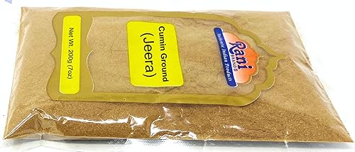 Miniatura 5 de Rani Comino (Jeera) Especias en polvo 7 oz (200 g)  Todo natural  Vegano  Apto para gluten  Sin OMG  Origen indio
