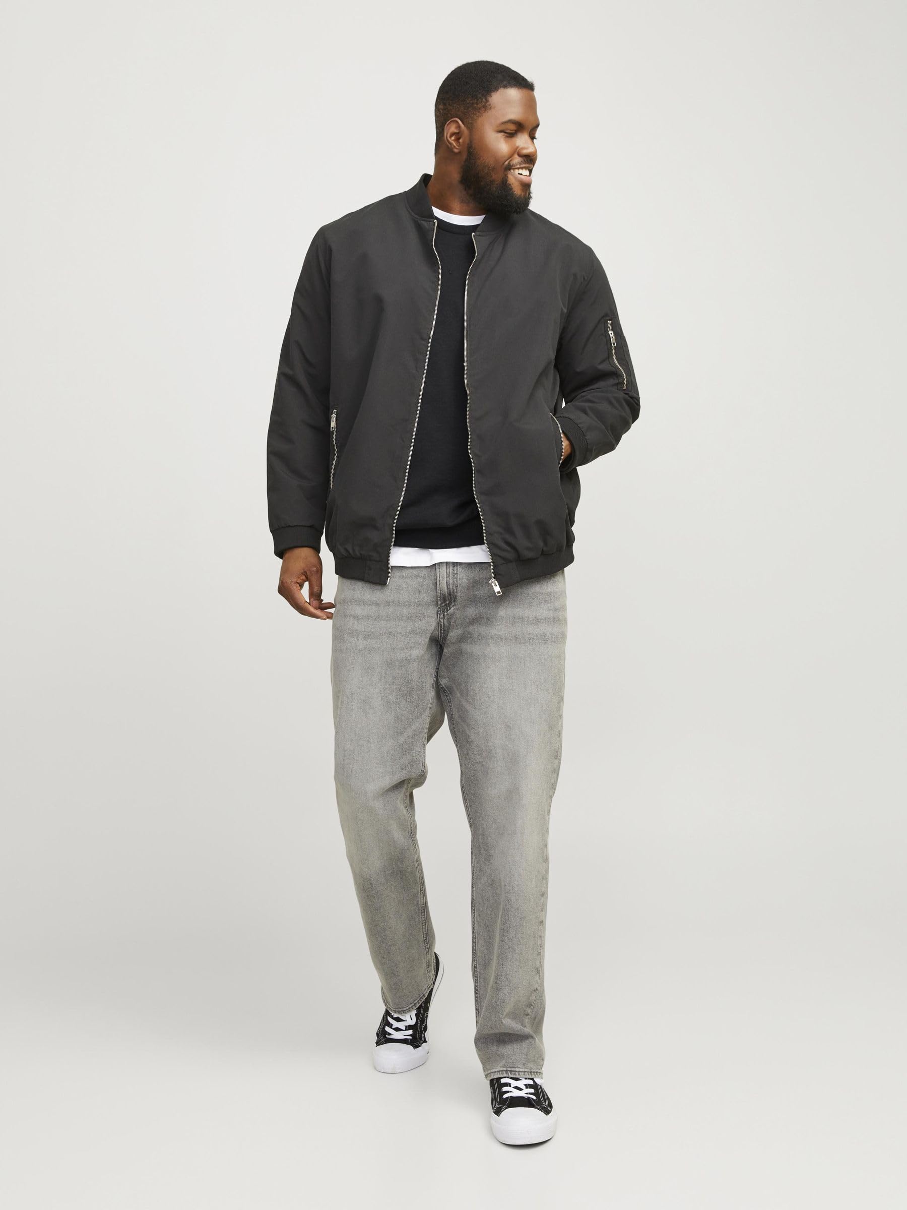 JACK & JONES Jjebasic Sweat Crew Neck Noos Sudadera para Hombre - 4