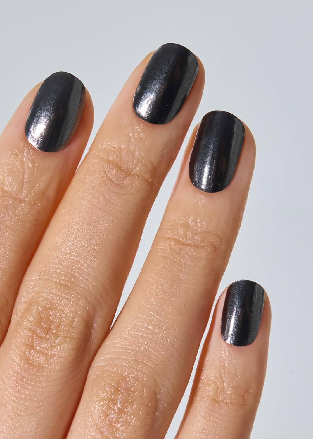 ohora Semi Cured Gel Nail Set of 2 (N Boba Chrome & N Baby Pink Chrome) - Professional Salon-Quality Nail Care - Easy to Use, Comfortable Curing, and Easy to Remove