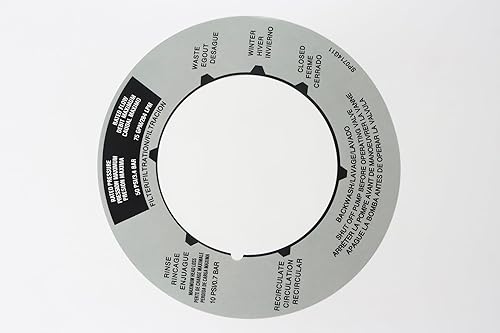 Miniatura 5 de Adhesivo de repuesto para válvula de filtro de arena compatible con SPX0714G (paquete de 6)