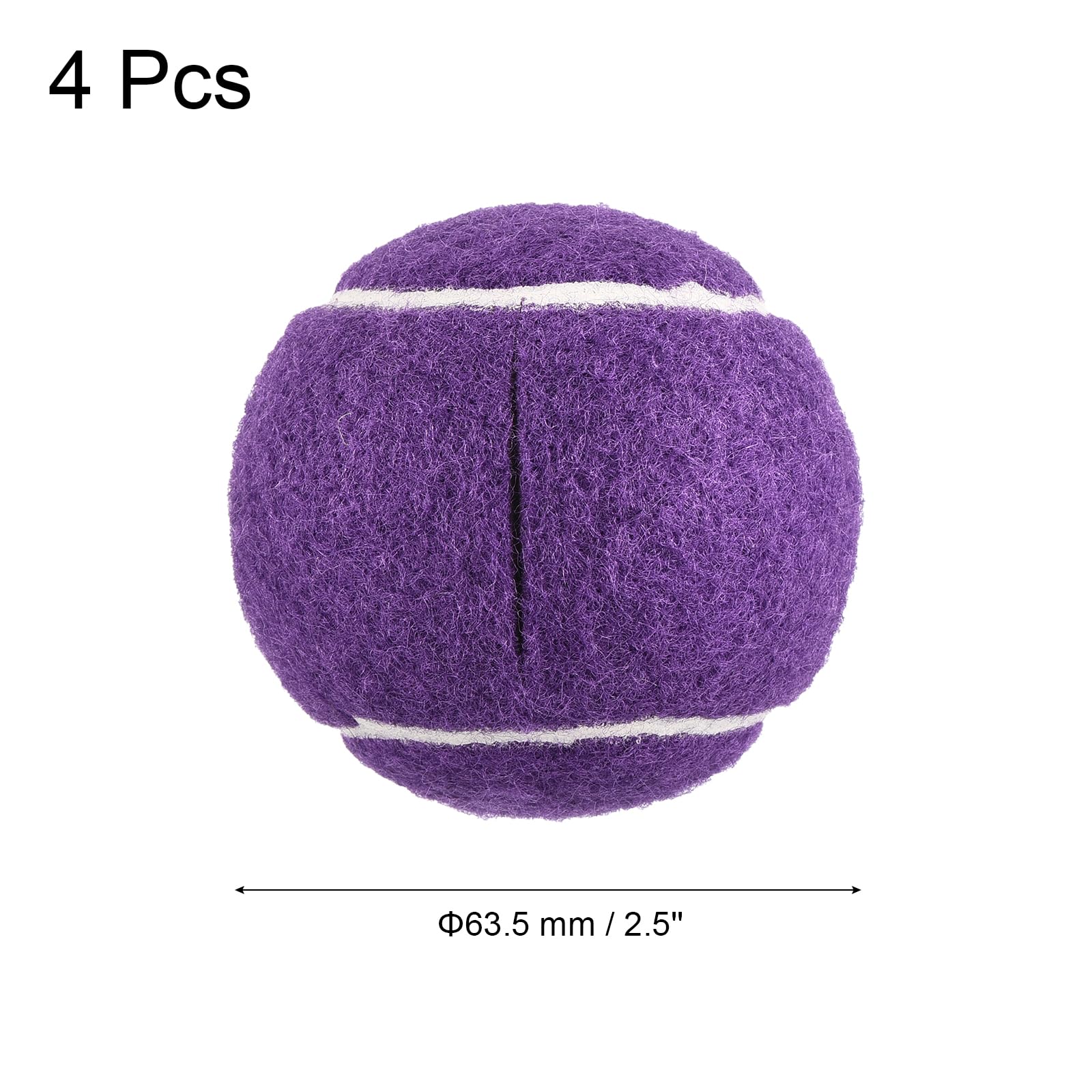 4 Balles De Tennis Prédécoupées Pour Déambulateur - Protection Sol & Meubles - Réducteur De Bruit