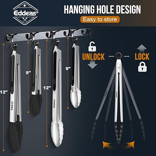 Vista 115 de 12 pinzas pequeñas para servir, minipinzas doradas de 4.3 pulgadas, pinzas de cocina doradas para servir alimentos, barra de café, fiesta de té