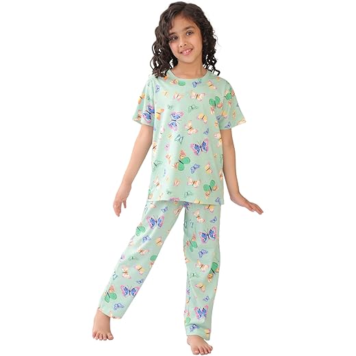 ANTHRILO Pyjama Set for Girls