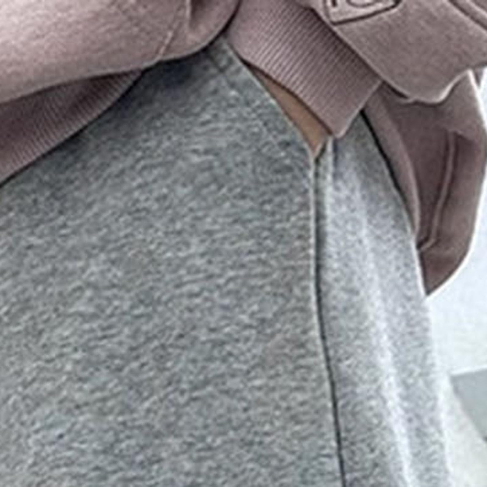 Pantalones De Chándal Para Niños Moda Ancho Sudaderas De Chándal Baggy Ligero Color Sólido Pantalones Deportivos Con Bolsillos