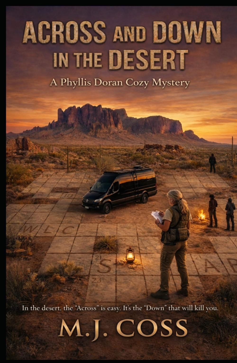 ACROSS AND DOWN IN THE DESERT: A Phyllis Doran Cozy Mystery