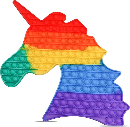 Miniatura 9 de Juguete sensorial jumbo para aliviar el estrés para niños y adultos, juguete sensorial relajante de silicona para TDAH y niños autistas (lazo)