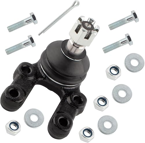 Miniatura 6 de Juego de 8 varillas de acoplamiento exteriores interiores delanteras + kit de rótulas inferiores superiores para Nissan D21 1994 4WD, para Nissan