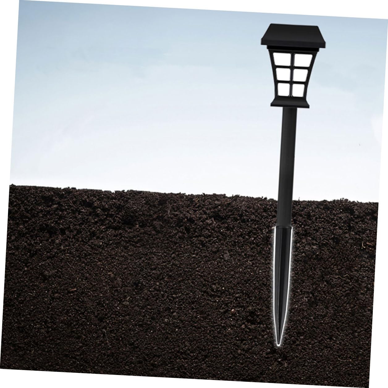 Lawn Light Accessories 15-Piece Set Plastic Replacement Joints Extension Poles and Stakes for Outdoor Solar Lights Landscape Lighting