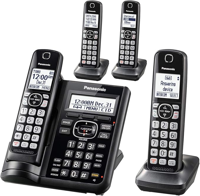 Panasonic Cordless Phone System with Answering Machine