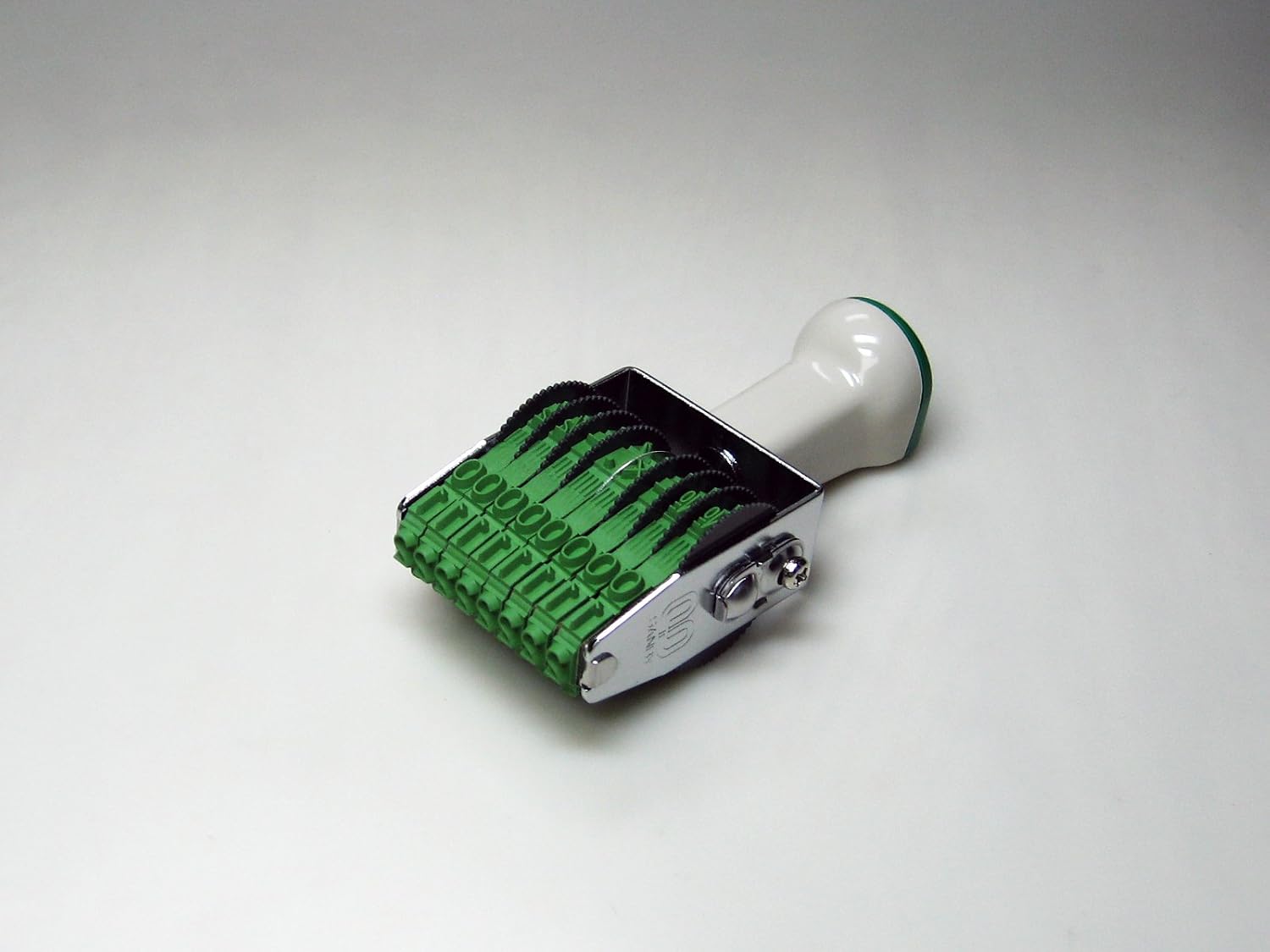 Sanby TK-G38 Rotatable Stamp, Techno Touch, 8 European Texts, Gothic Body, No. 3