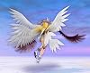 GEM.  Series Digimon Adventure Angel Womon & Yachami Hikari 1/8 Scale Painted Finished Figure