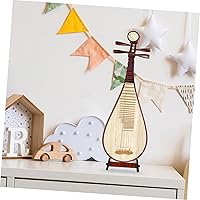 Vista 3 de Guitar Bracket Electric Guitar Stands Wooden Guitar Stand Bracket Guitar Violin Stand Foldable Floor Display Guitar Stand Holders (Brown) Ukeleles