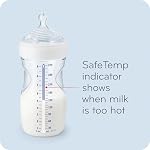 Biberon NUK Simply Natural avec SafeTemp, 5 oz (150 mL), 3 Paquet