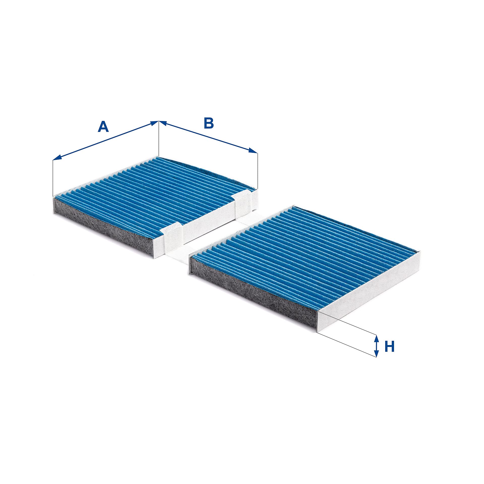 UFI Filters, Filtro Abitacolo ARGENTIUM 34.241.00 | per Ricambio, Adatto a Auto, Applicabile su Diversi Modelli BMW e BMW Alpina