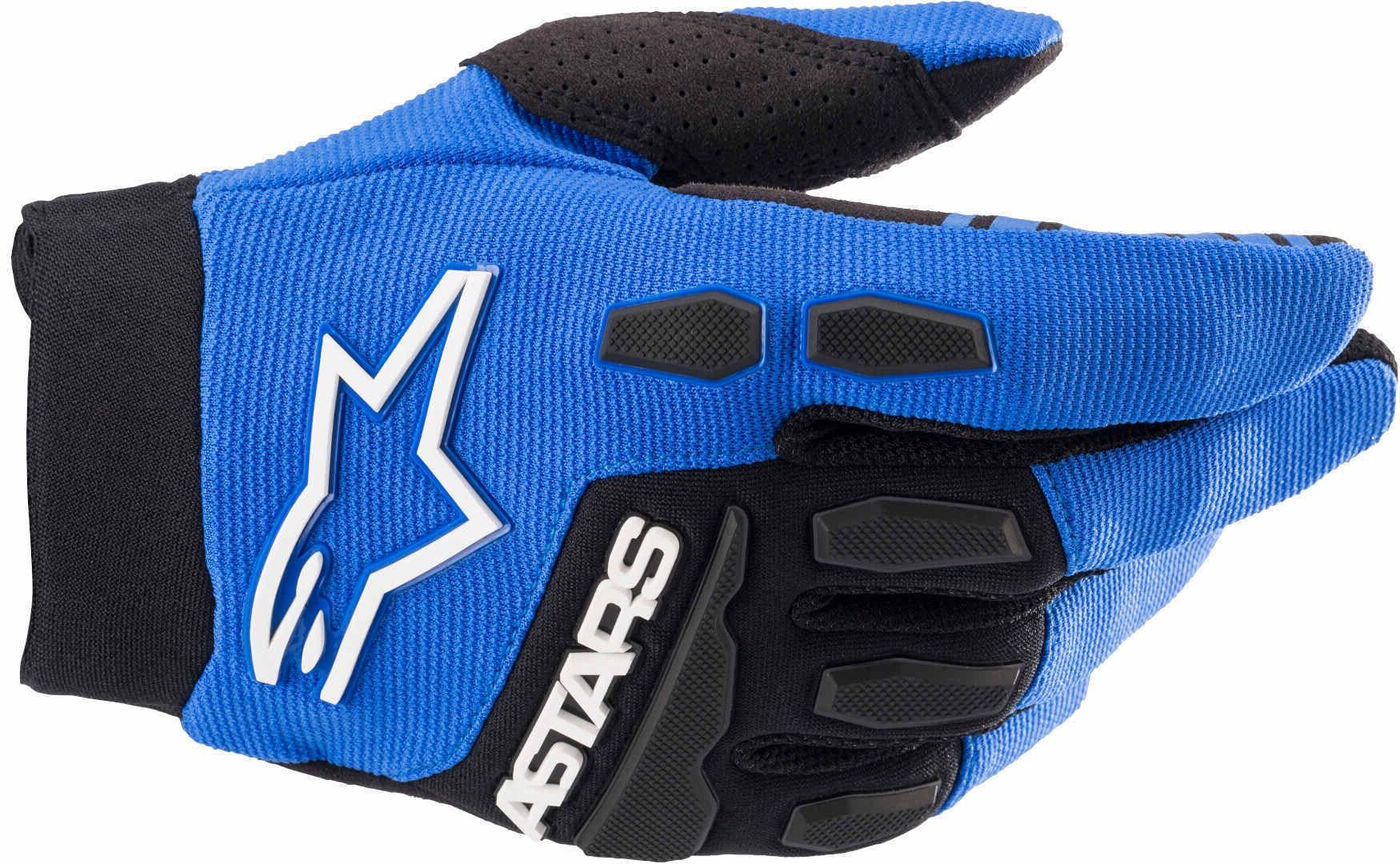 Amazon.com: Alpinestars Youth & Kids Full Bore Gloves Blue