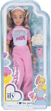 Disney ILY 4ever Fashion Dolls Inspired by Bo Peep 11.5 Tall with 13 Points of Articulation, Glittery Mickey Ring Included for You!