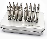 Vista 27 de Rondas de práctica de seguridad de acero, municiones inertes para entrenador de acción, tapa de entrenamiento de disparo seco