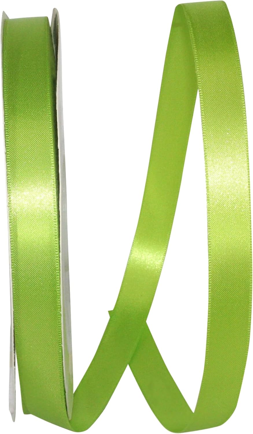 Reliant Ribbon 5000-928-05C Double Face Satin Allure Dfs Ribbon, 7/8 Inch X 100 Yards, Old Gold