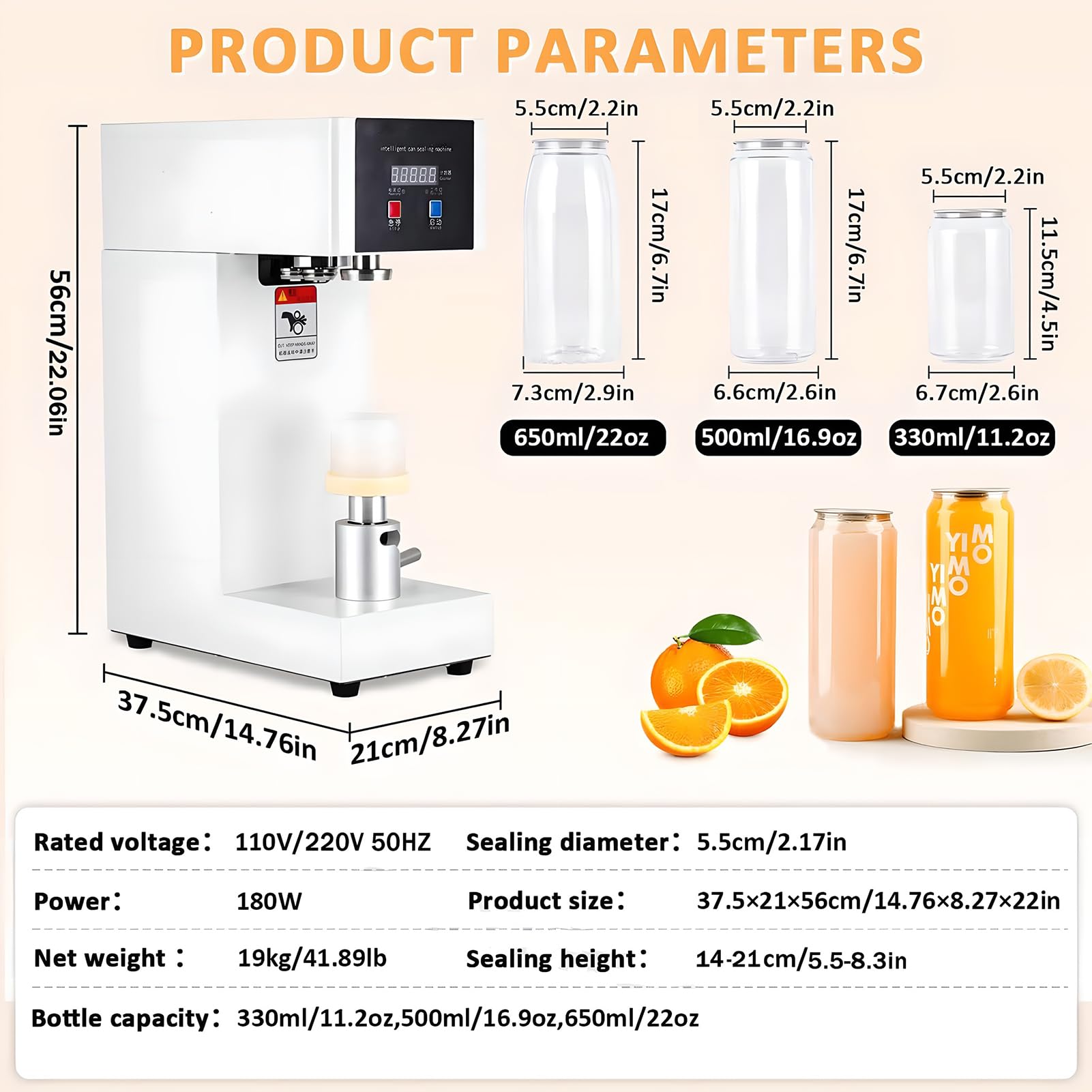 Herramienta de sellado de jarra automática de la máquina de lata de lata de lata-180W semiautomatales para el marinero para 330/500/650 ml de latas de bebidas de titulación de vidrio de aluminio