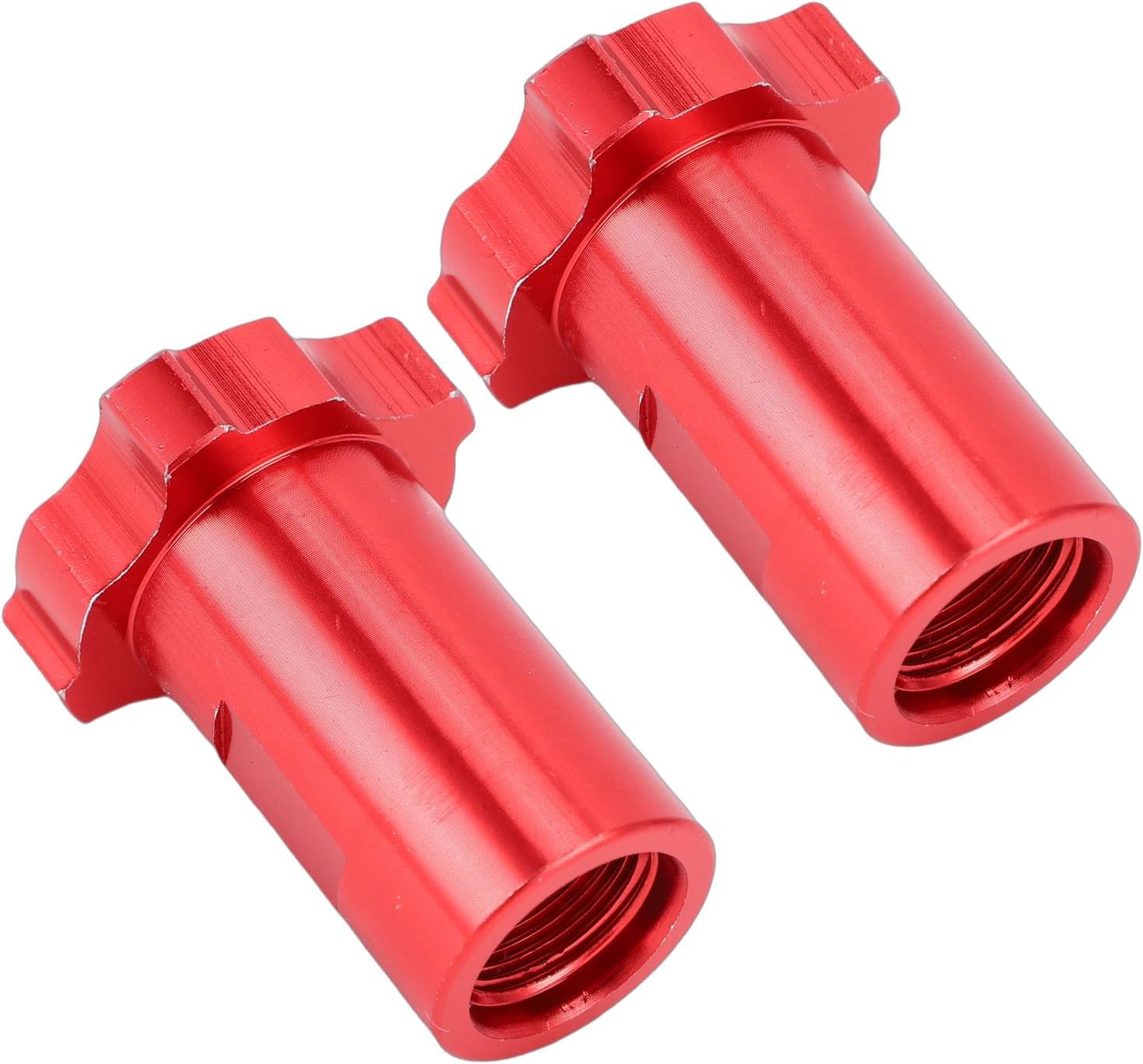 YWBL-WH Spray Guns Cup Adapter, Premium M14 Female Thread Aluminum Alloy Paint Sprayer Connector for Automotive Marine Furniture Crafts