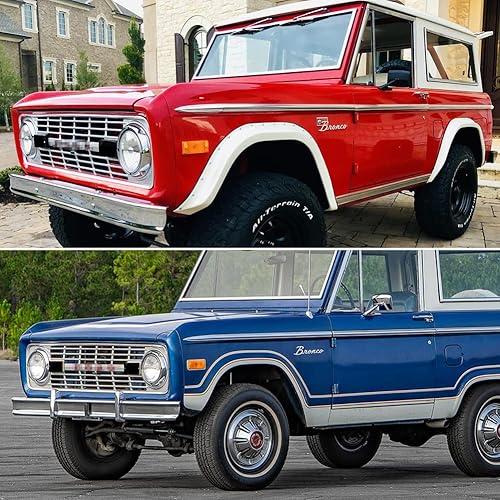 Miniatura 4 de 1969 1970 1971 1972 1973 1974 1975 1976 1977 Ford Bronco Truck Parking Parking Luces de señal de giro Carcasas Lente ahumada D1UZ-13208-A