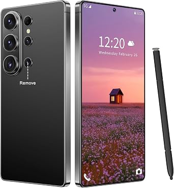 S26 Ultra 5G Unlocked Smartphone,16GB+512GB Cell Phone for Android 15, 6.99" Unlocked Cell Phone, 7000mAh, 68MP+108MP Dual Camera/Dual SIM/Fingerprint Lock/Face Black