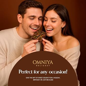 OMNIYA Delicacy Dubai Chocolate Bar Pistachio Kunafa 190g Crispy Pistachio Knafeh Layer with Creamy Belgian Chocolate Viral Middle Eastern Dessert Fusion Gourmet Sweet Treat for Gifting (1 Bar)