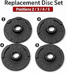 Selection Dial Disc Set Compatible with BowFlex SelectTech 552 Series 2, Replacement Discs 2/3/4/5 for Adjustable Dumbbell Weight Selector Knob 8-Pack