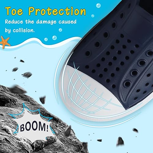 Miniatura 2 de ziitop Zapatos de agua para niños y niñas, sandalias de bebé, zapatos deportivos para playa, jardín, natación, antideslizantes, transpirables, de