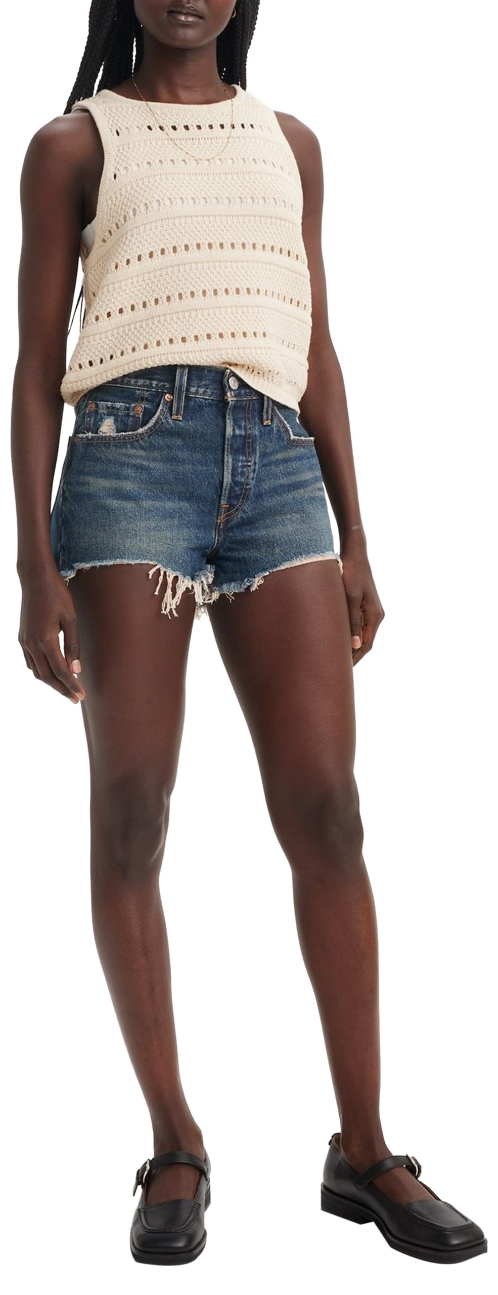 Levi's 501 Original Pantaloncini di Jeans Donna