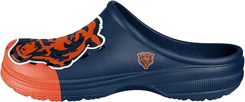 Miniatura 224 de FOCO - Sandalias de agua de jardín con logotipo de equipo de la NFL, para hombre Camuflaje tonal,logotipo grande de bloque