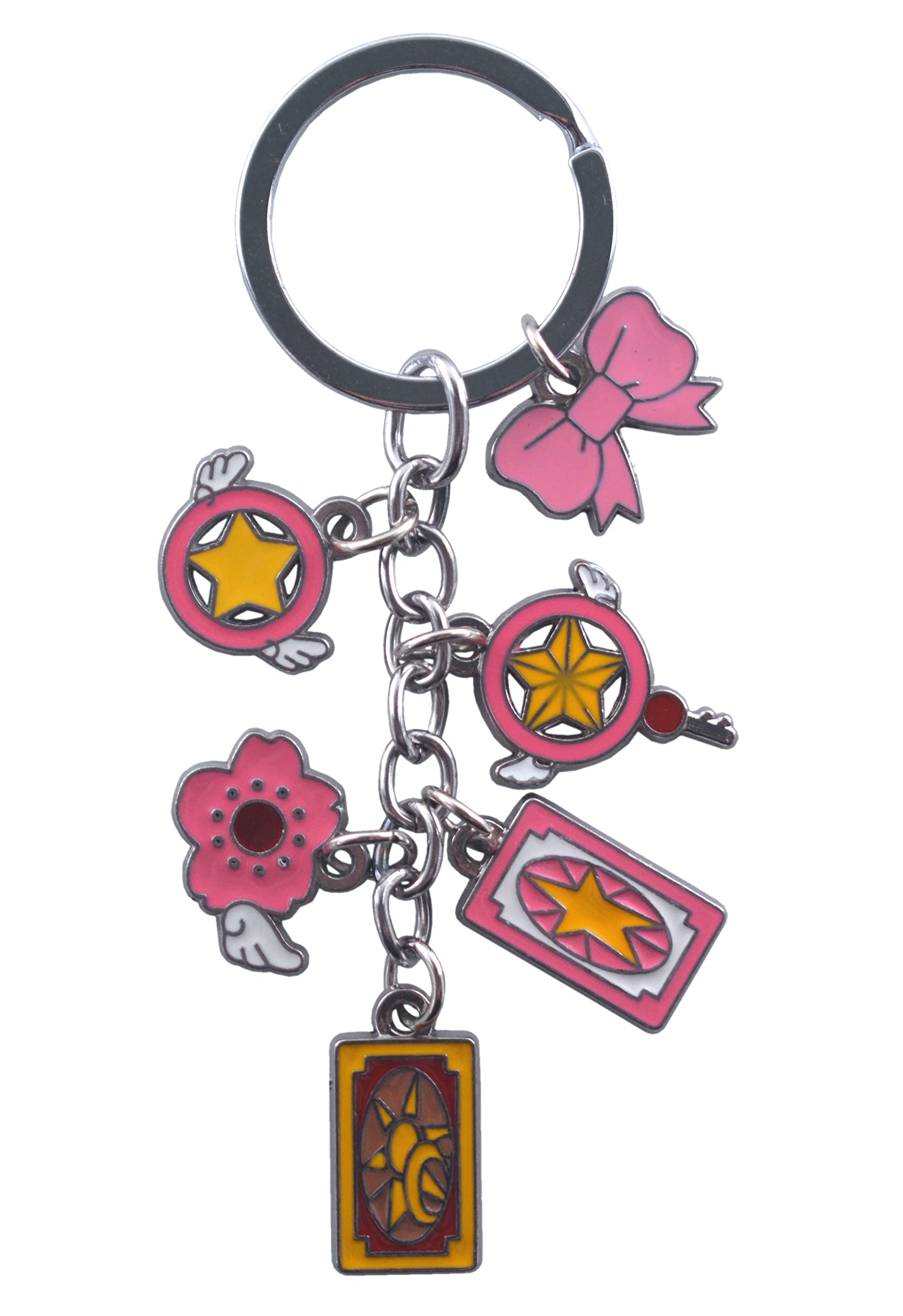 AmasukamiAnime character SAKURA keyring D, Multicolor