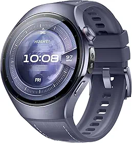 Smartwatch, HUAWEI WATCH 5 46mm, Tecnologia X-TAP Multissensorl, Chamadas de Celular com eSIM, Dois Modos de Bateria, Compatível com Android e com iOS, Roxo