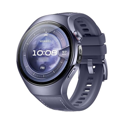 HUAWEI Watch 5 46mm Montre connectée, Technologie X-Tap à détection