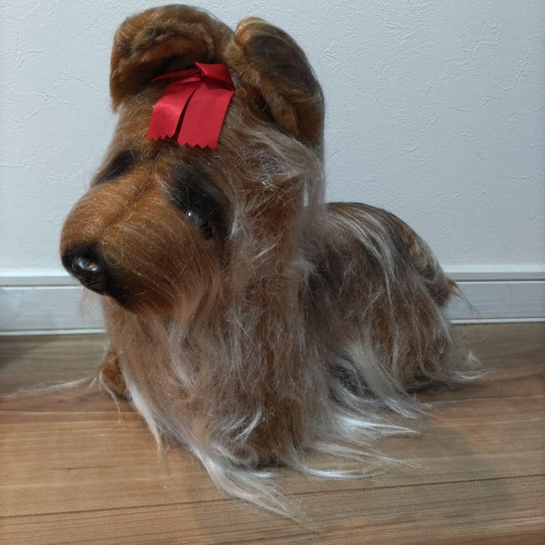 カーテン 犬 昭和レトロ 当時物 ヨークシャテリア ビンテージ レトロ