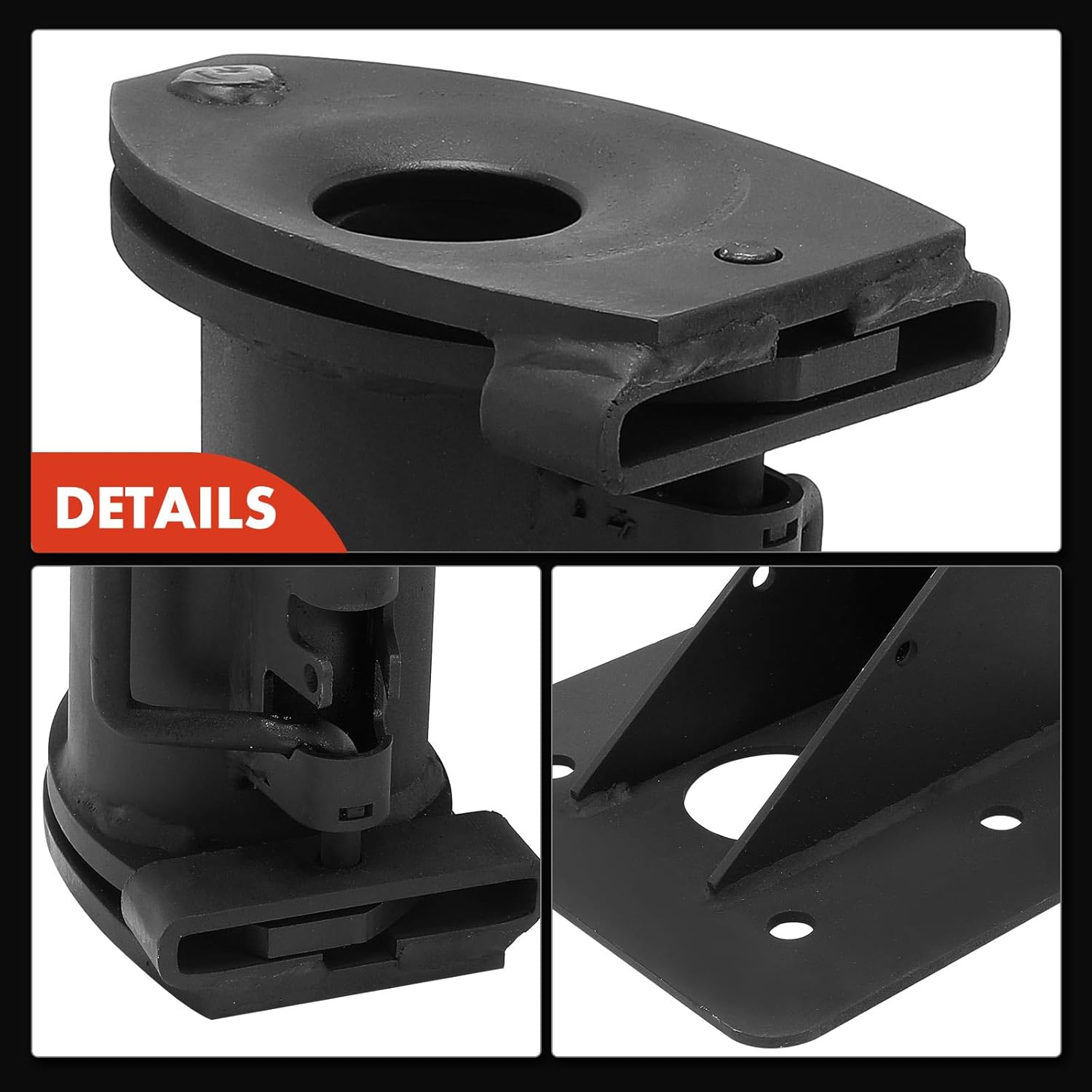 A-Premium Wheel to Goose Neck Adapter Compatible with Fifth (5th) Wheel RV Camper Height 12"