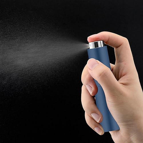 Miniatura 2 de Lil Ray Mini atomizador de perfume portátil de 0.3 fl oz (4 unidades), pulverizador atomizador recargable de viaje para perfume, colonia, fragancia