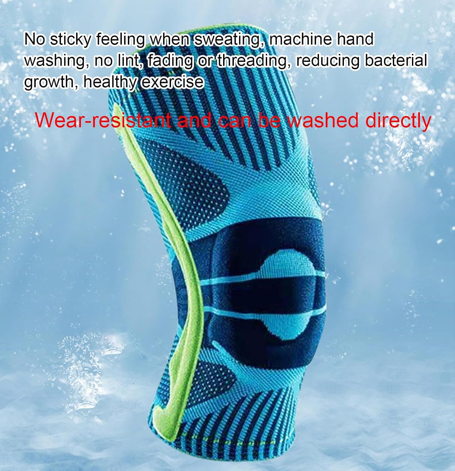 VIDECOR Knee Brace,Knee Compression Sleeve Support for Men Women with Patella Gel Pads & Side Stabilizers,Medical Grade Knee Pads for Running,Meniscus Tear,ACL,Arthritis,C-L