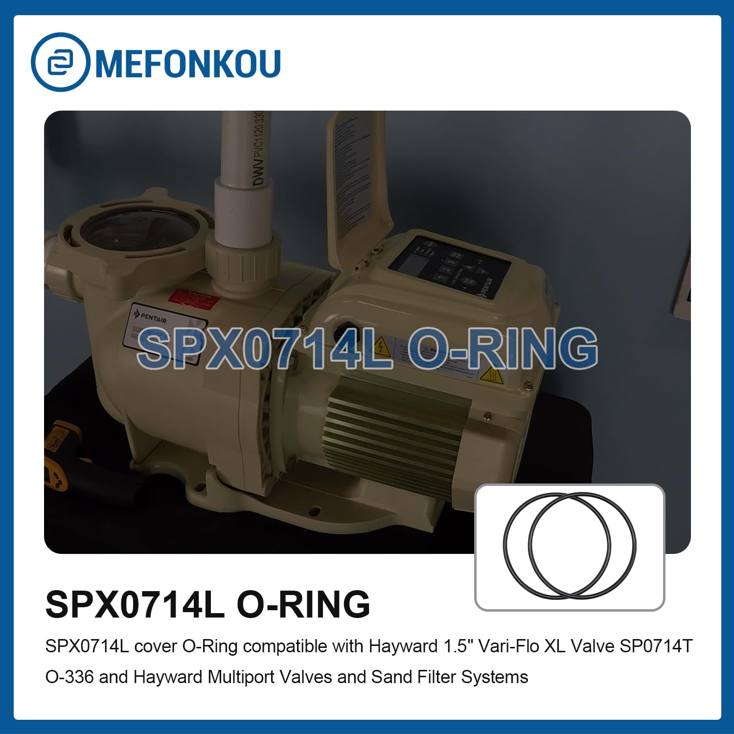 O-Ringe Für Hayward Ventil – 3er Pack, Passend Für SPX0714L & VARI-FLO XL