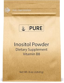 Pure Original Ingredients Inositol Vitamin B8 Powder 8 oz Always Pure, No Fillers or Additives, Lab Verified