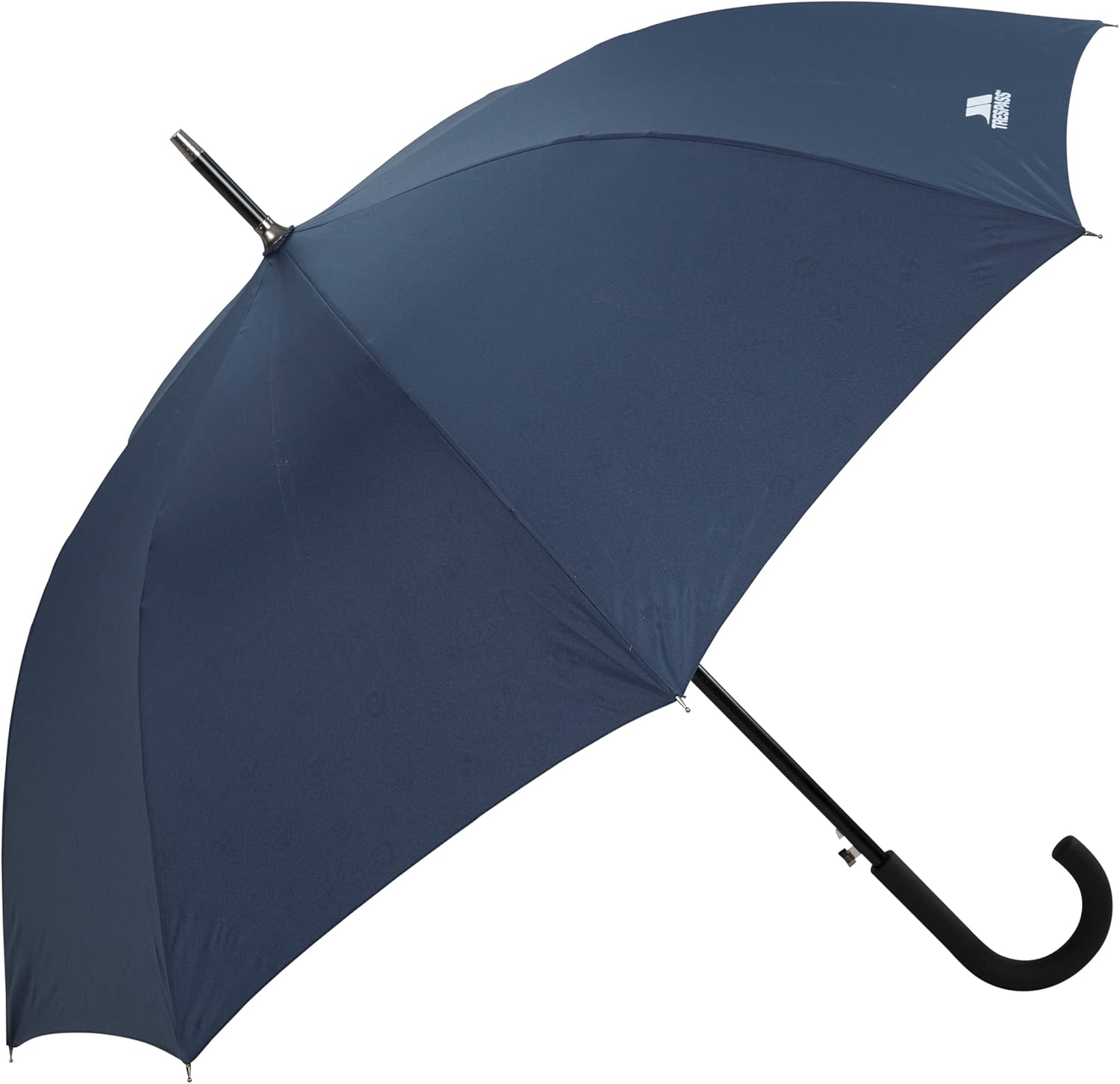 Trespass Umbrella Button Release to Open Inner Print Fibreglass Ribs Rainstorm