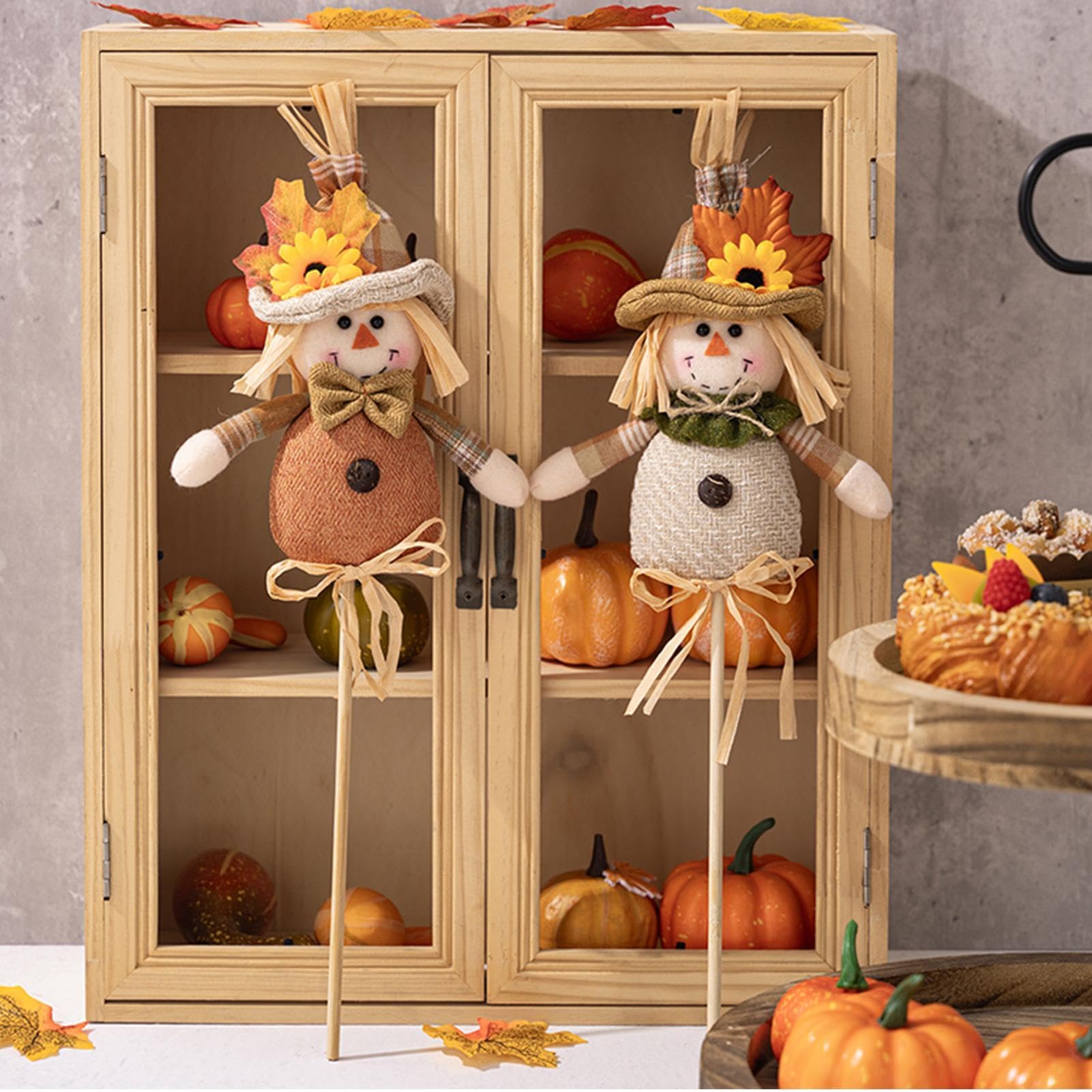 Générique De Thanksgiving, Décorations Gnomes D'automne, Garçon Fille Conception Bois Bâton, En Bâton De Bois D'automne, Ornement De Saison De Récolte En Feutre, Design Pour Garçon Et