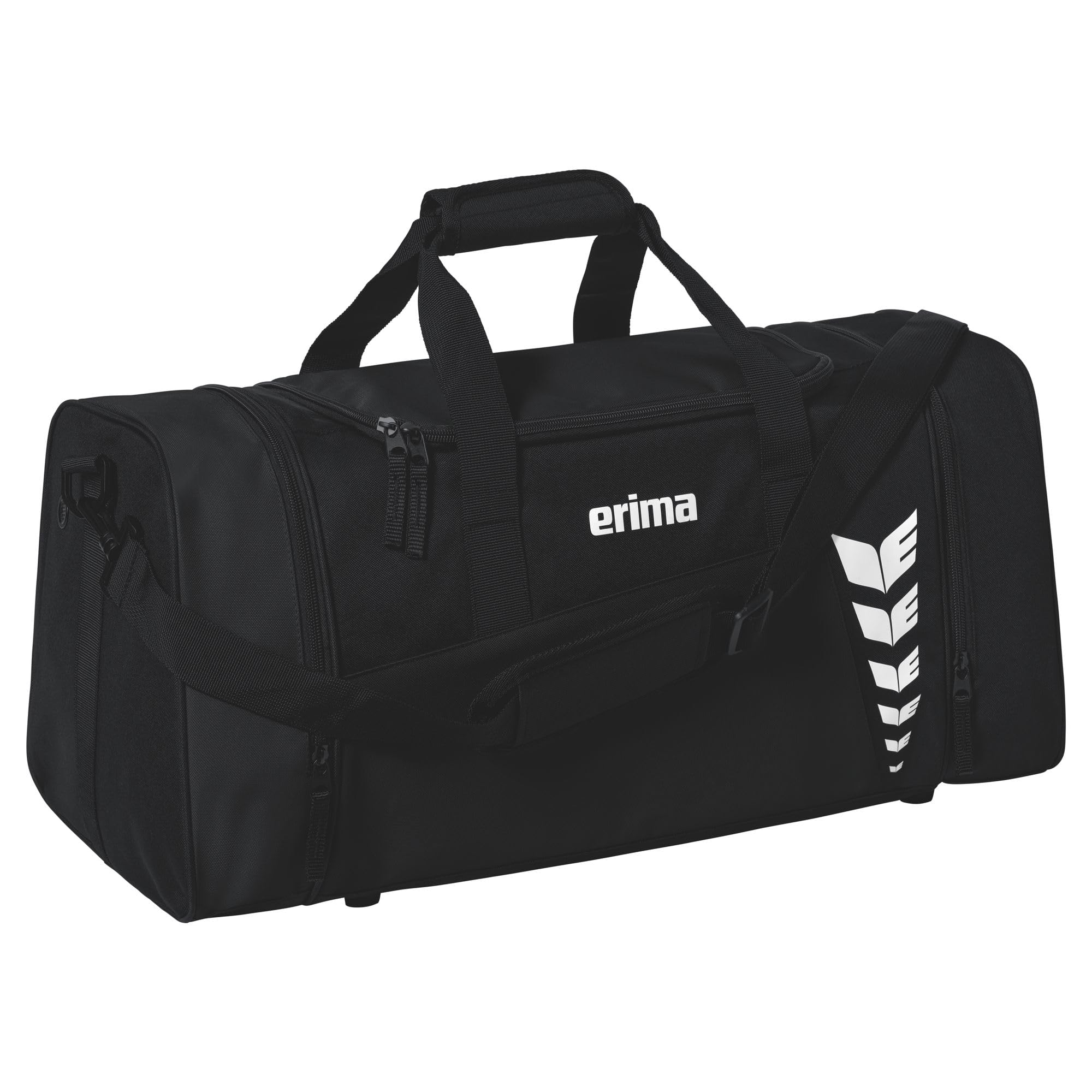 Erima Bolsa de Deporte Six Wings (7232406),Unisex Adulto, Negro, L