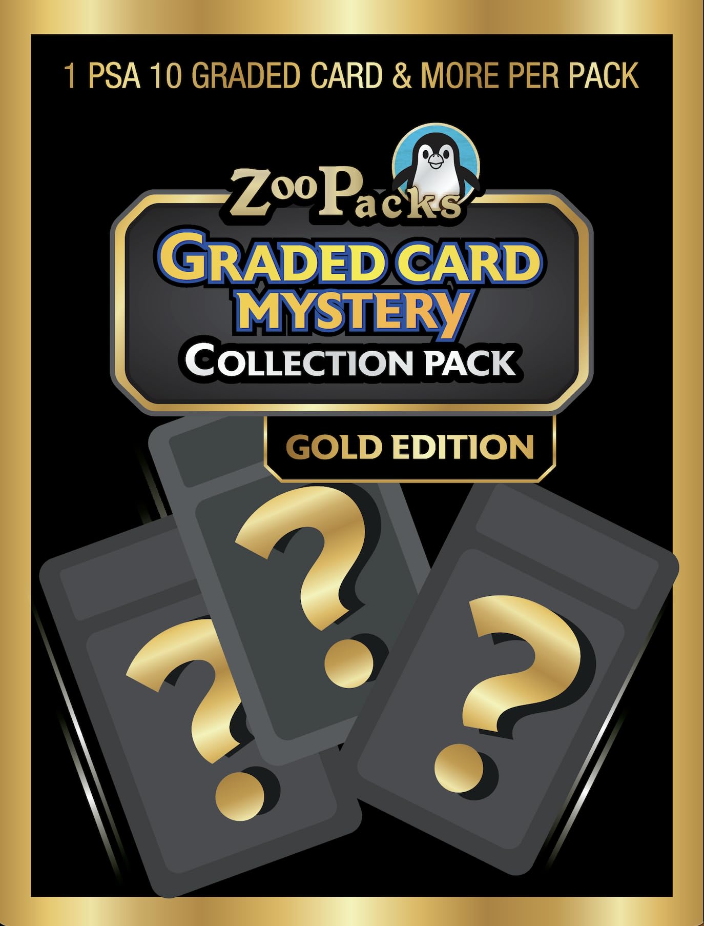 Pokemon TCG Graded Card Mystery Power Pack - Gold Edition - 1 PSA 10 Graded Card 25 Additional Cards with 5 Holofoils 1 1st Edition Stamped Card 2 Sealed Booster Packs 1 Code Card product thumbnail 2