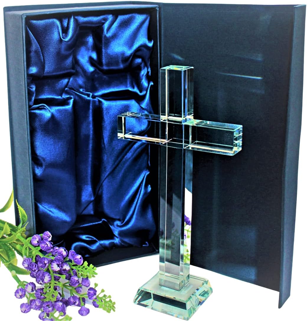 StylingUp Crystal Cross Modern Christian Gifts and